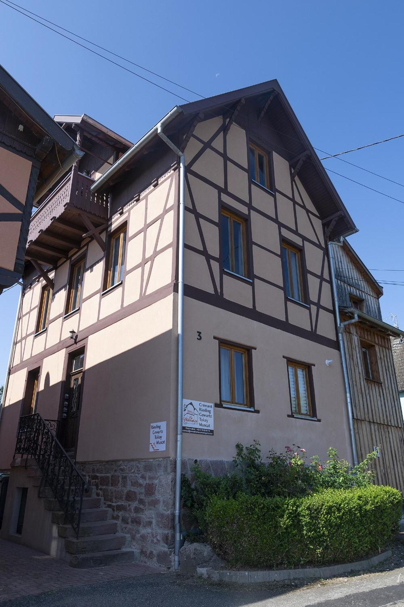 Pinot Gris - Charmant Studio Au Coeur Du Vignoble - Parking Gratuit Riquewihr Bagian luar foto